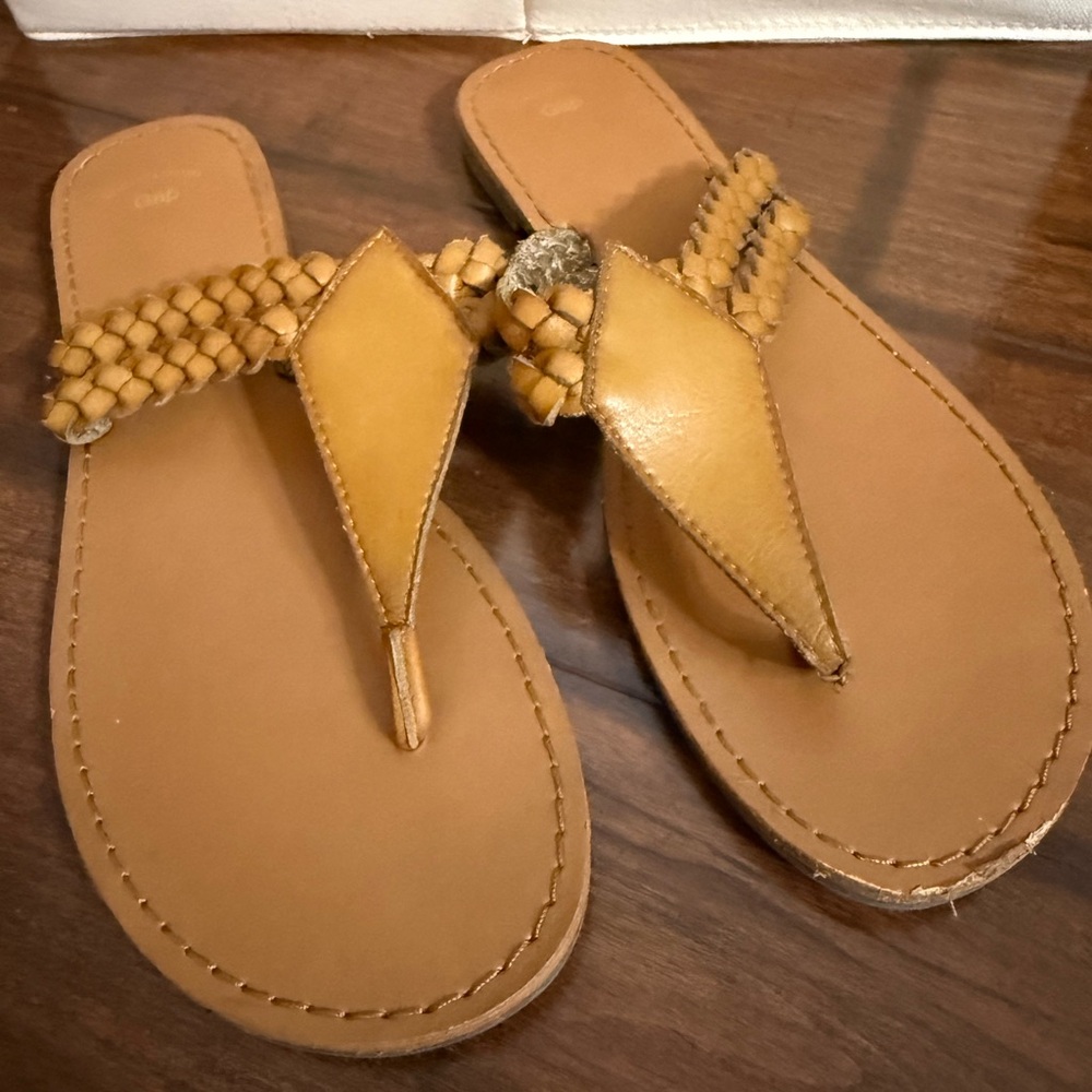 Gap Size 9 Cognac Sandals